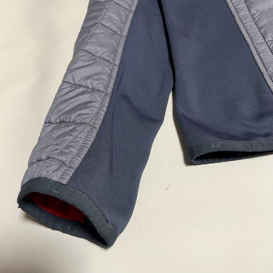 美品 J.LINDEBERG 中綿 ブルゾン L キルティングゴルフ グレー