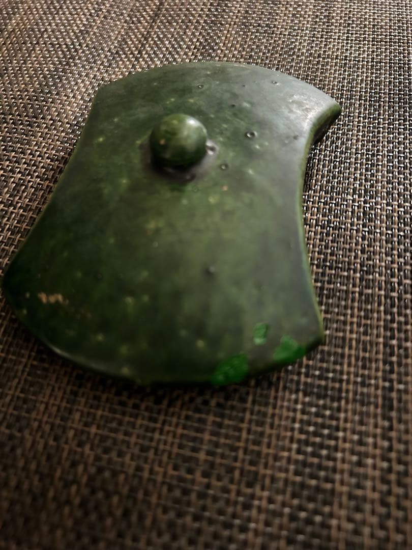 楽焼　中村　道年　共箱　雀かわらけ 茶道具