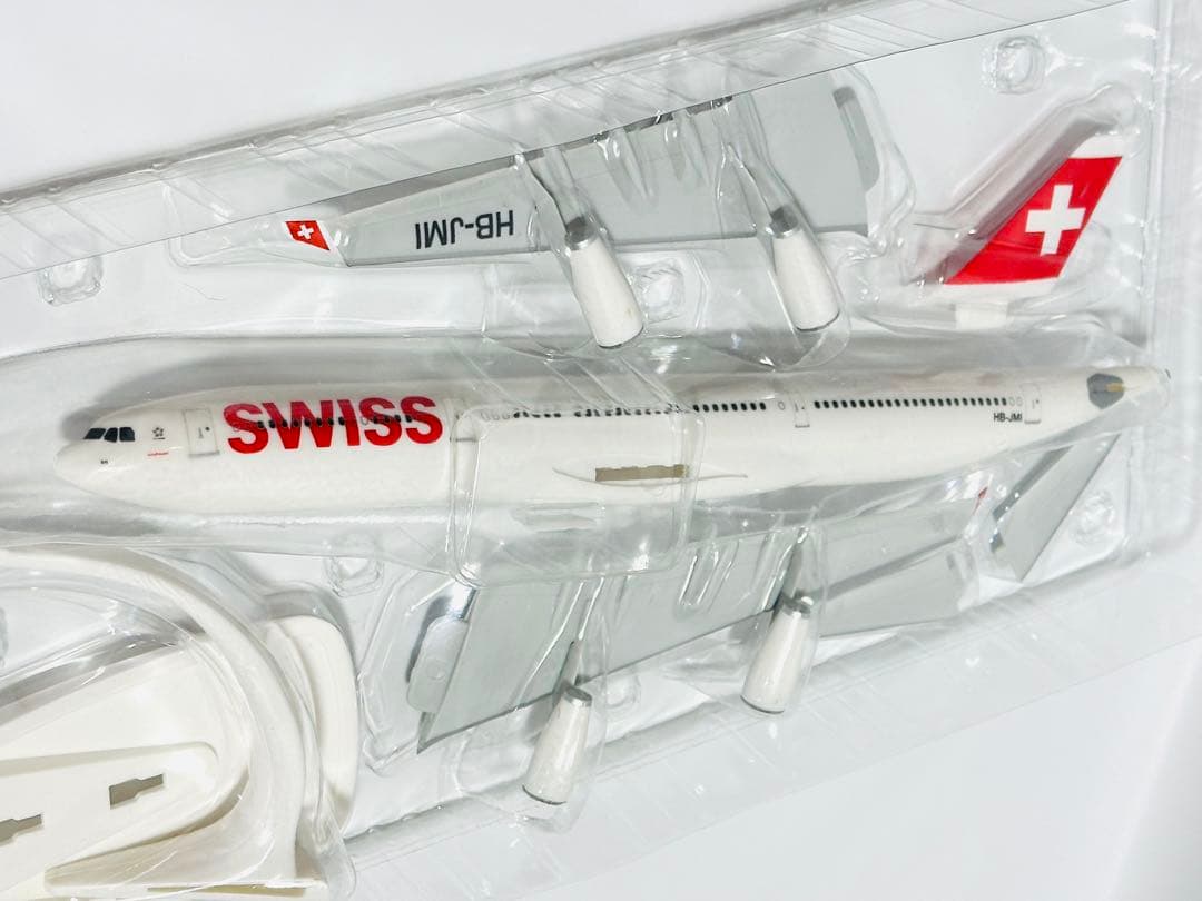 Herpa 1/200 A340-300 スイス航空 SNAP FIT