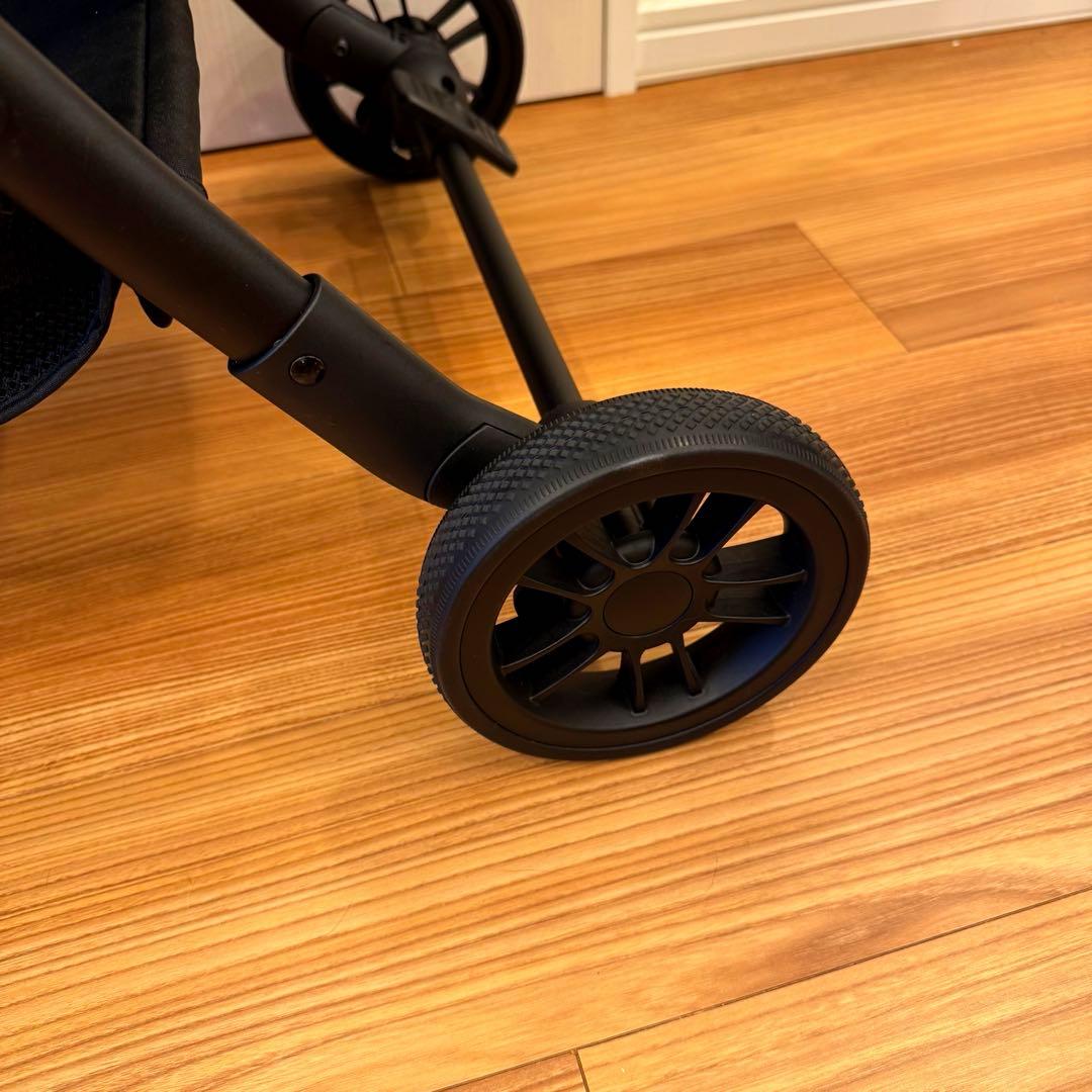 極美品 smooca ペットカート スムーカ レザー ブラウン 折畳