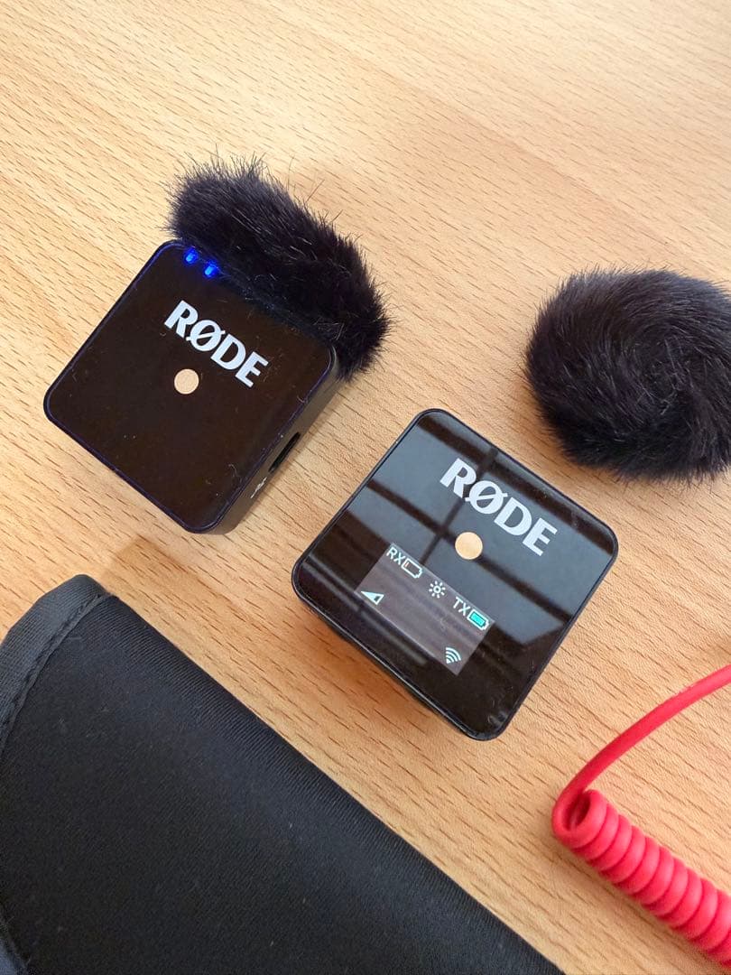 RØDE ワイヤレスGO マイクセット ウィンドジャマー付き