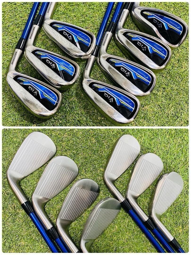 【美品】CB無 ツアーステージ ViQ 2023 メンズゴルフセット 12本 S