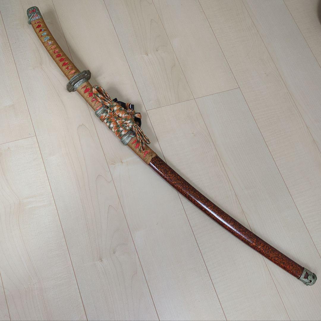 模造刀　刀置き台付き（木製）