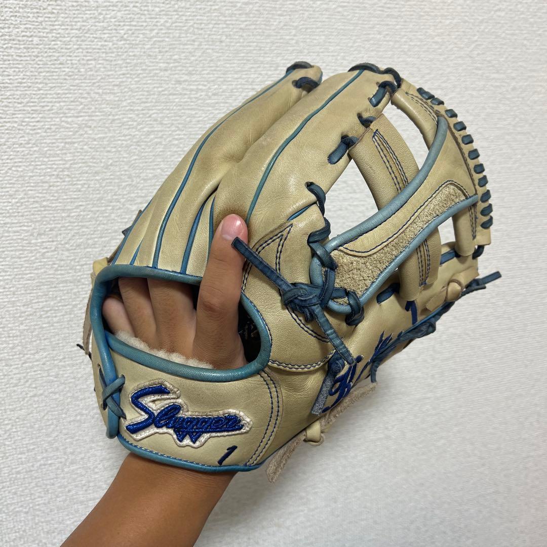 (本日限定)久保田スラッガー　軟式オーダーグローブ　京田選手モデル