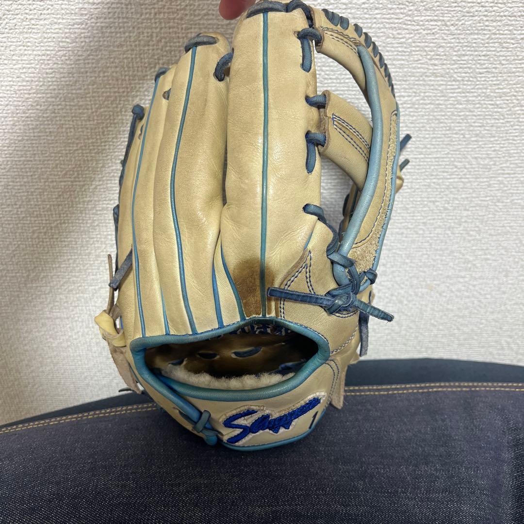 (本日限定)久保田スラッガー　軟式オーダーグローブ　京田選手モデル