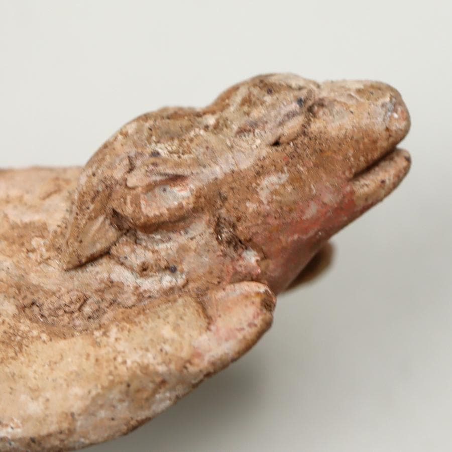 土偶 羊 動物俑 動物彫刻