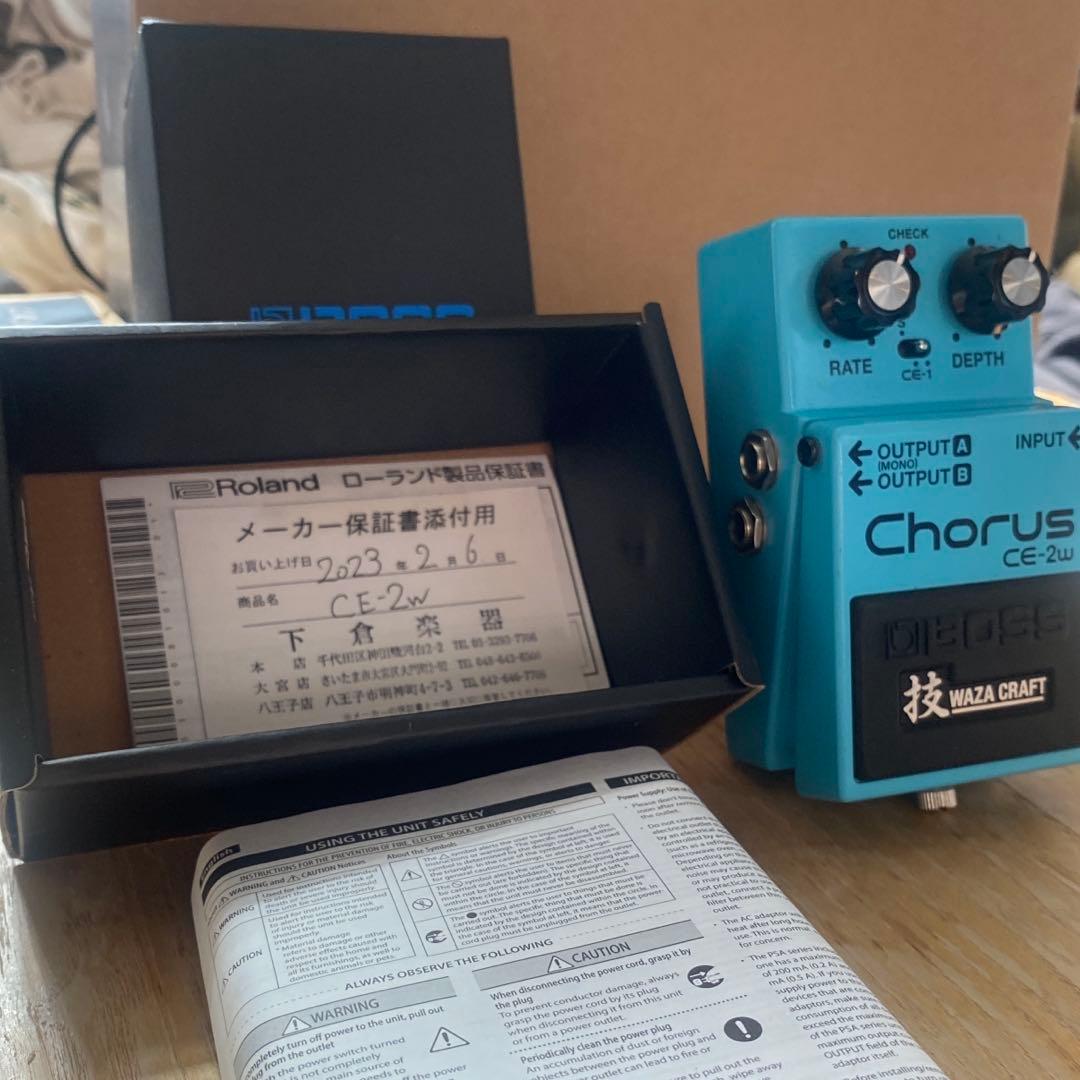 ギター BOSS CE-2W Waza Craft Chorus