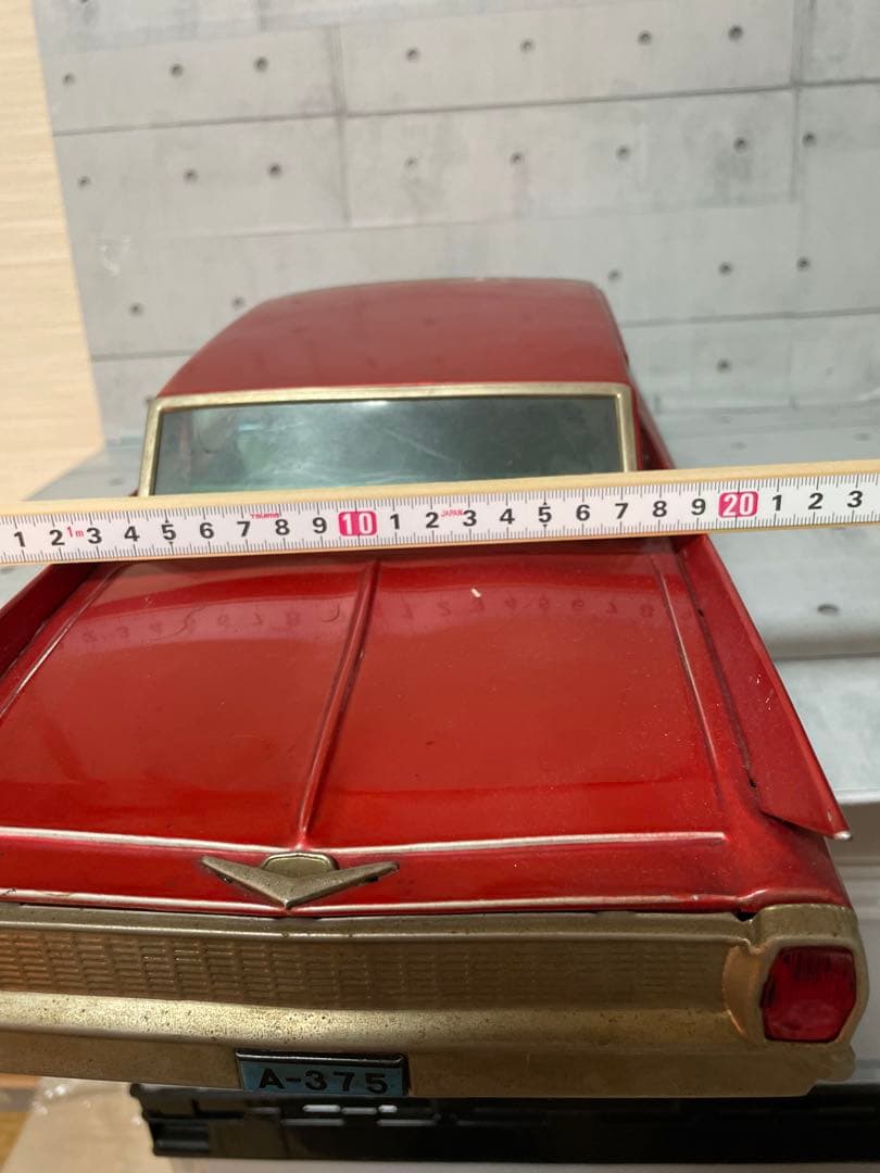 ヨネザワ超大型ブリキキャデラック特大550mm不動　大きく大迫力です！