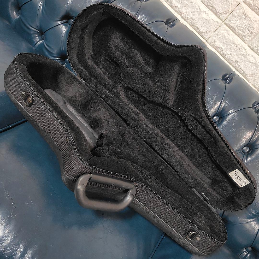 【美品】bam アルトサックス用セミハードケース SOFTPACK ブラック