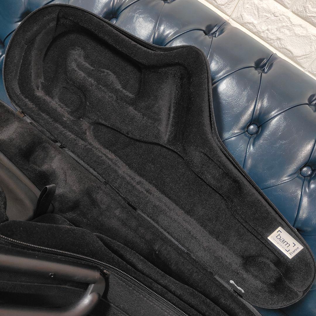 【美品】bam アルトサックス用セミハードケース SOFTPACK ブラック