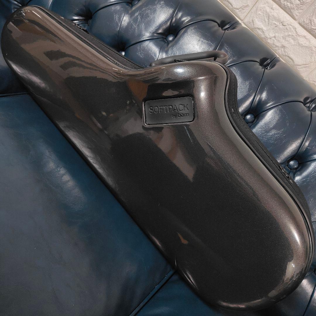 【美品】bam アルトサックス用セミハードケース SOFTPACK ブラック