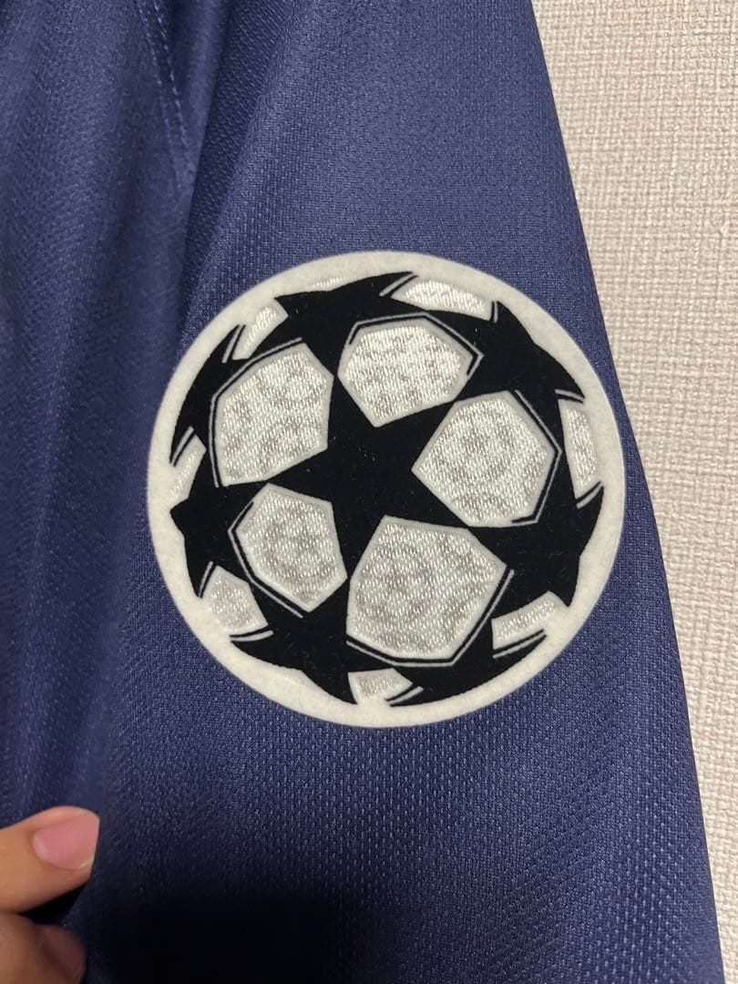 正規品　19-20 PSG エムバペ　ユニフォーム　CL仕様　MERCI付　希少