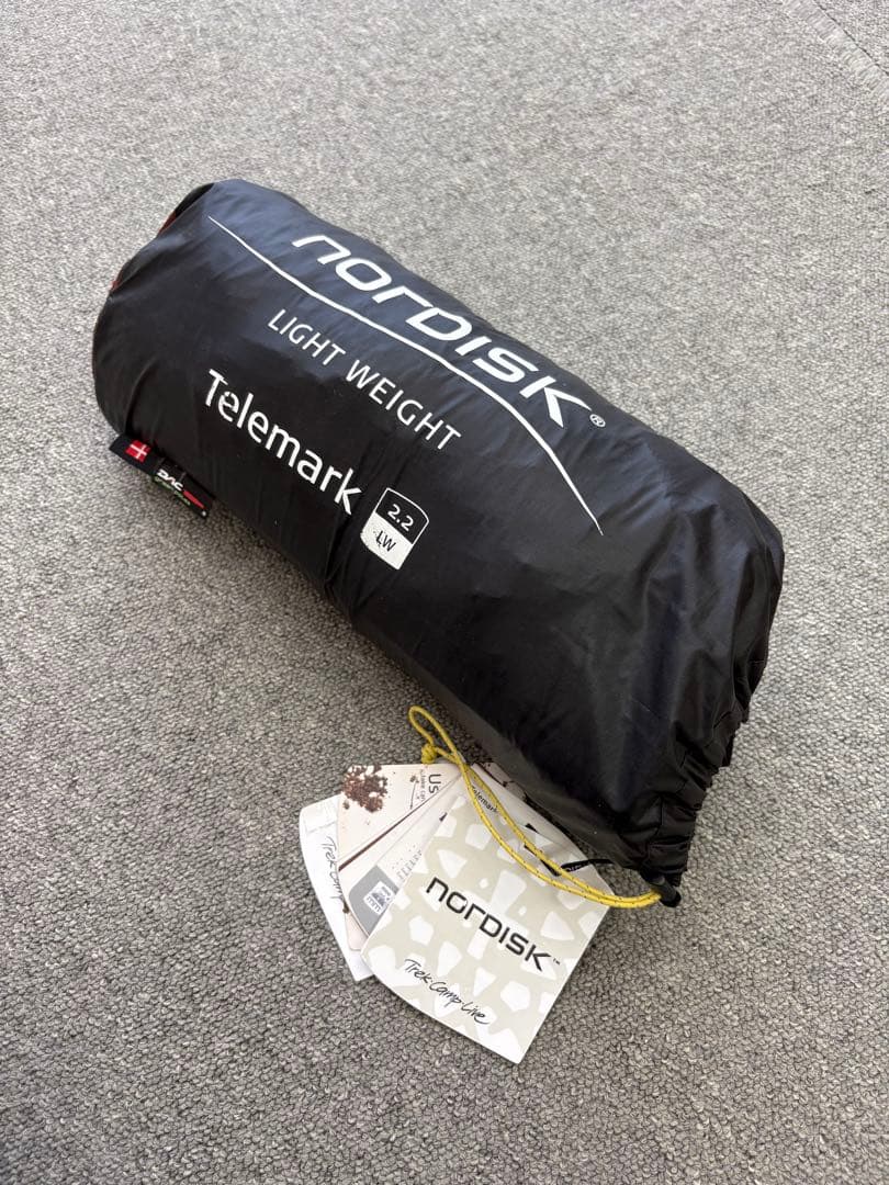 新品未使用 NORDISK Telemark 2.2 LW テント 赤