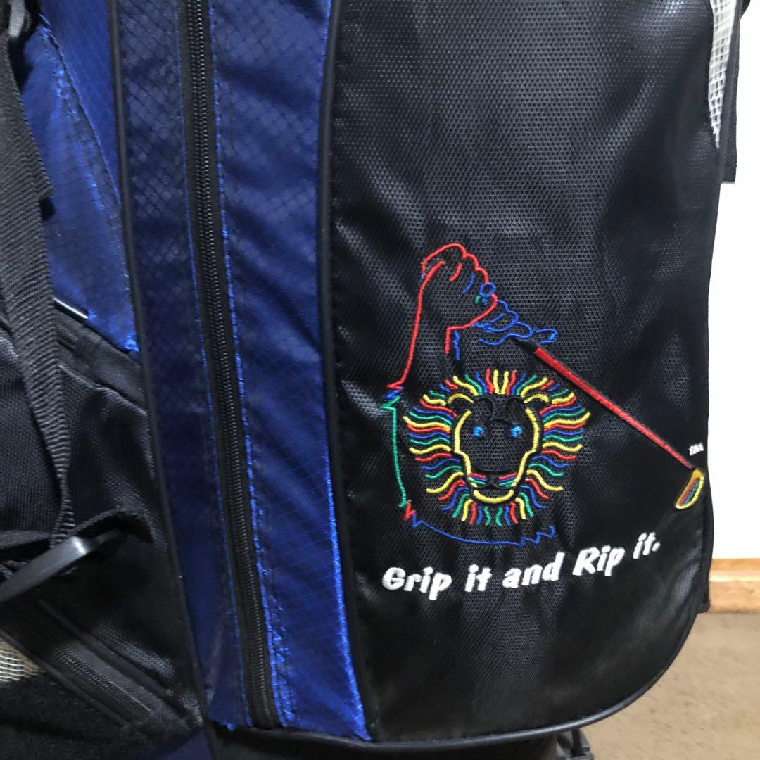 入手困難 ジョンデーリー キャディーバッグ ゴルフバッグ スタンド式 美品 希少