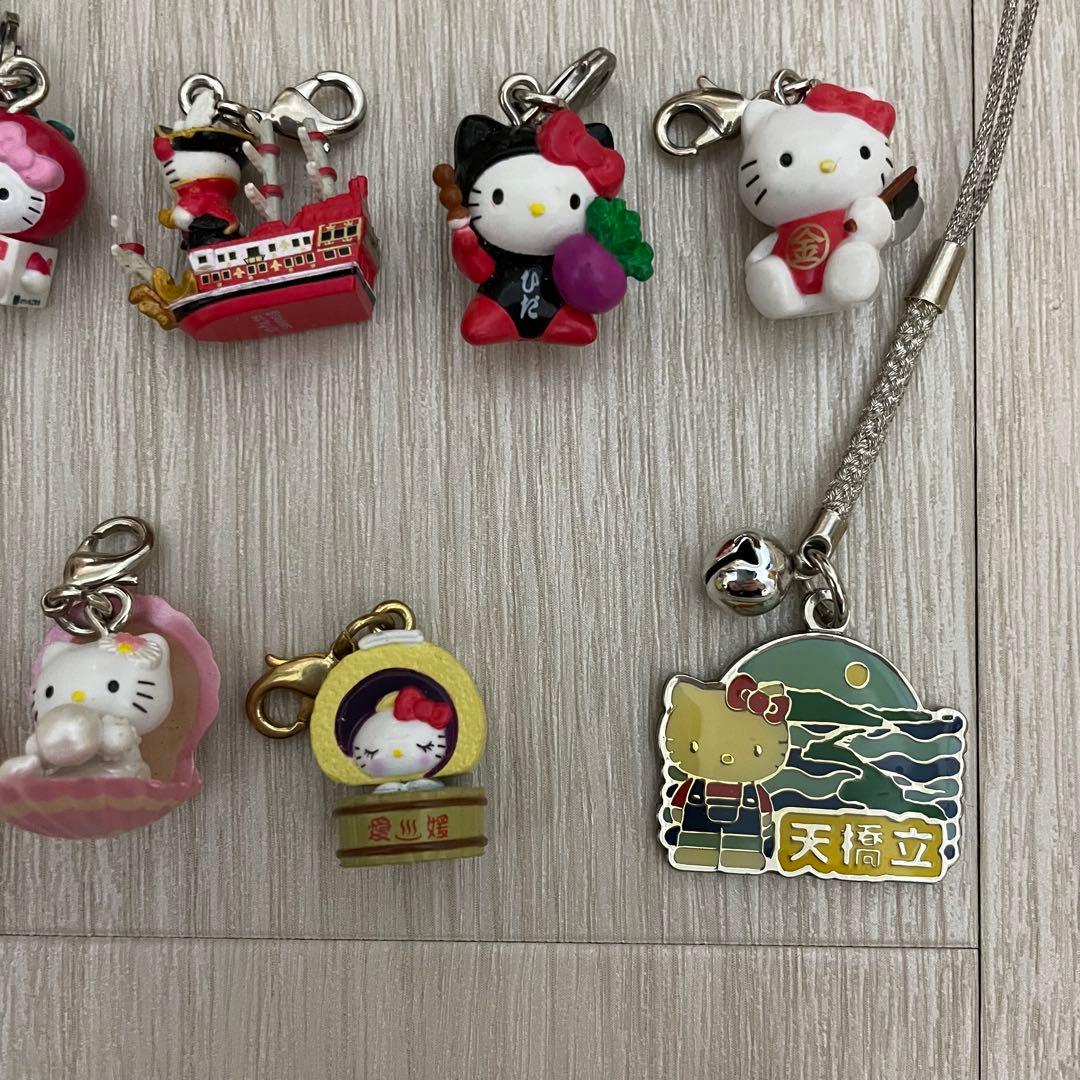 ご当地ハローキティ　ストラップ　レア　まとめ売り　地域限定　平成　根付け　キティ