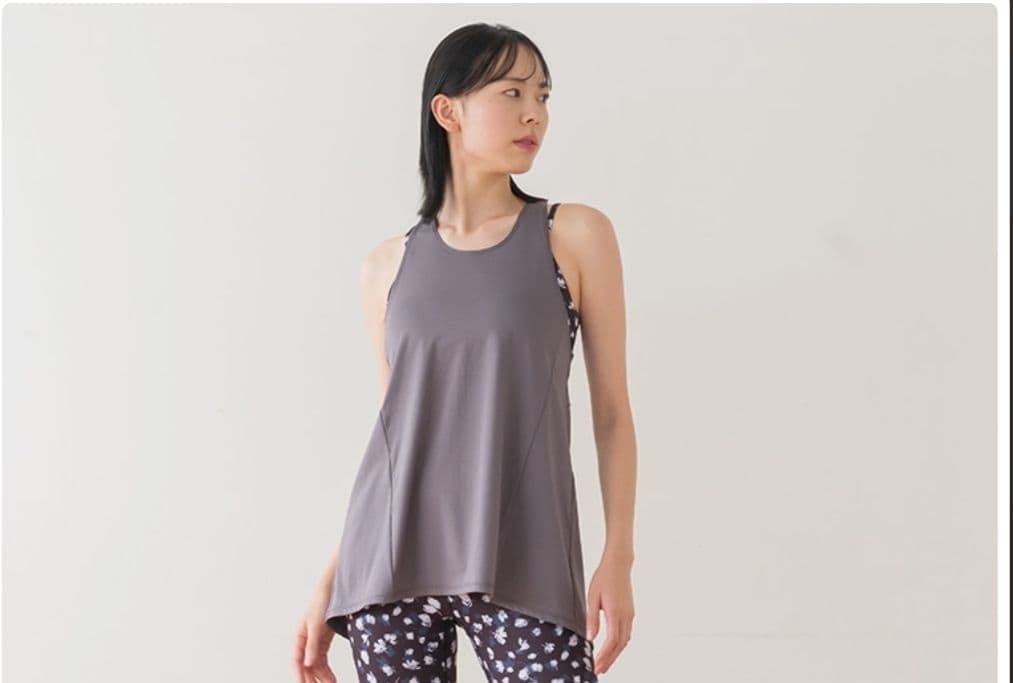 SUKALA フラワープリントセパレートタンクトップ黒　 Mサイズ 新品未開封