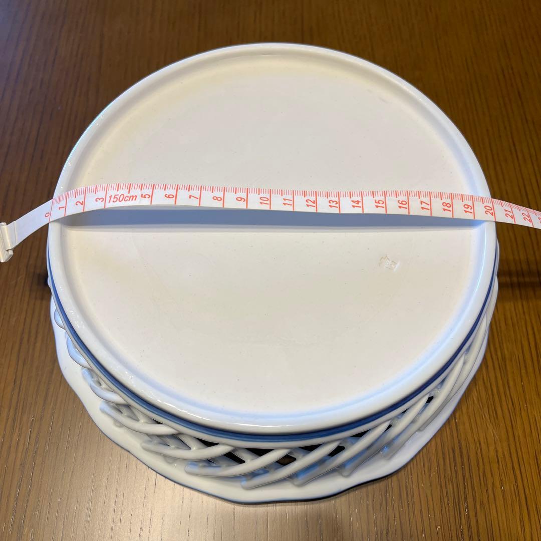ウ*ー様 有田焼　菓子（果物）器 直径24cm