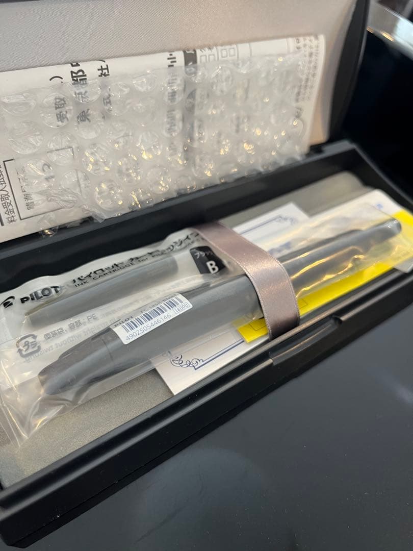 PILOT Capless ノック式　万年筆 マットブラック