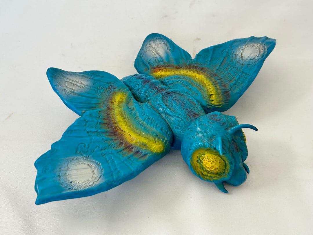 モスラ ソフビフィギュア 青色 ブルマァク復刻　バンダイ