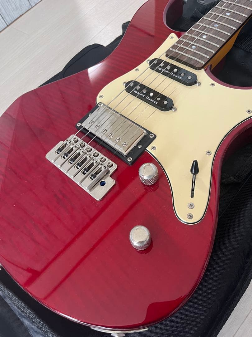 YAMAHA Pacifica エレキギター HSS レッド 初心者向け