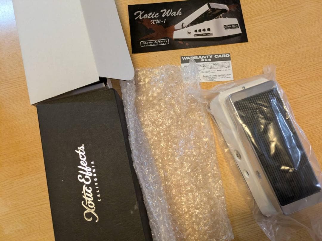 Xotic Wah XW-1 使用少なめ