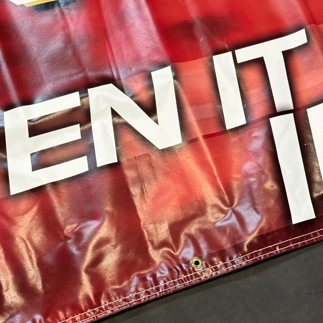 【超巨大 約9.7m】NASCAR BudweiserRacing バナー非売品