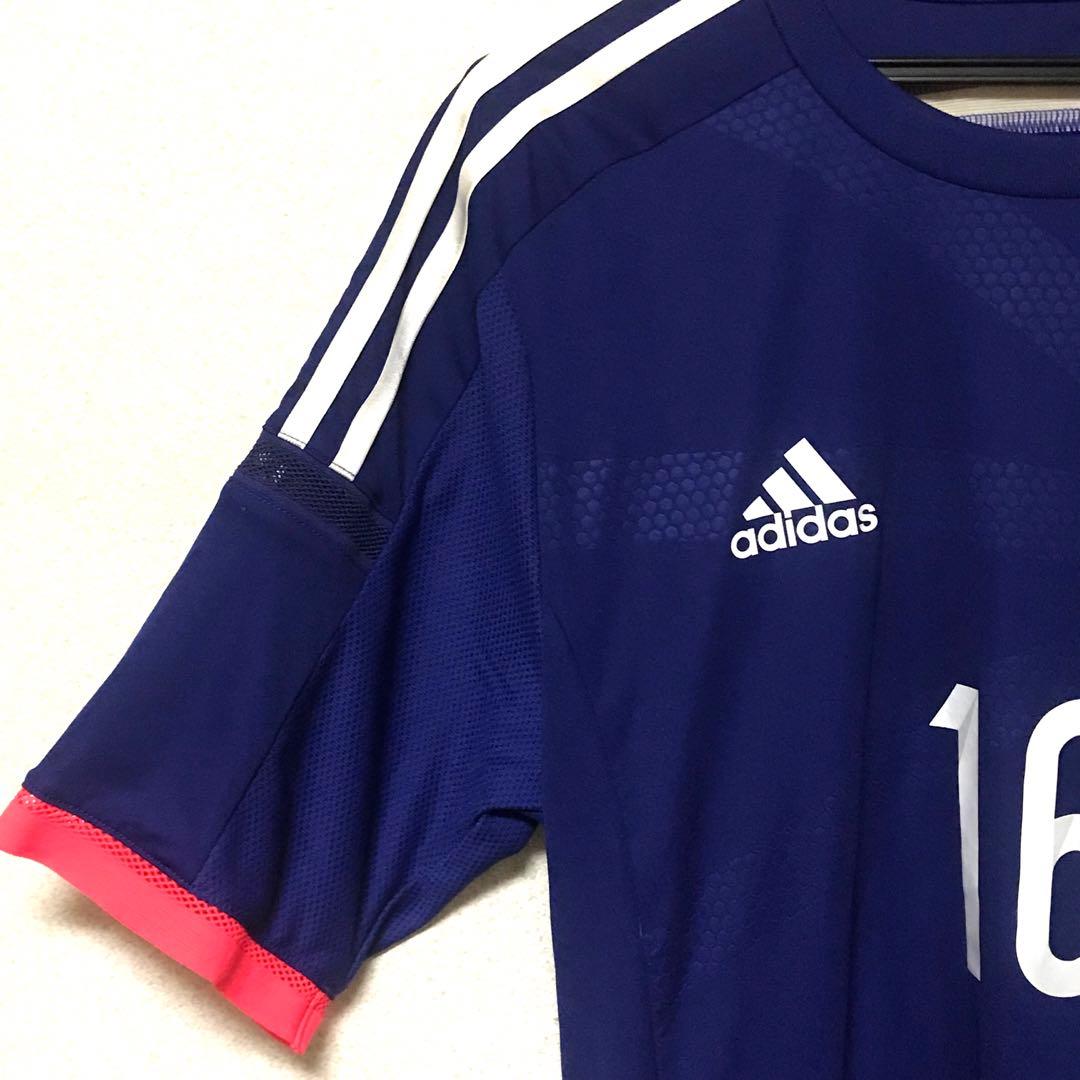 サッカー日本代表レプリカユニフォーム　NO.16松原健サイン入り　Oサイズ