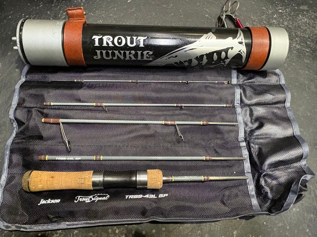 Jackson TRSS-43L 5ピース トラウトロッド　ランディングネット