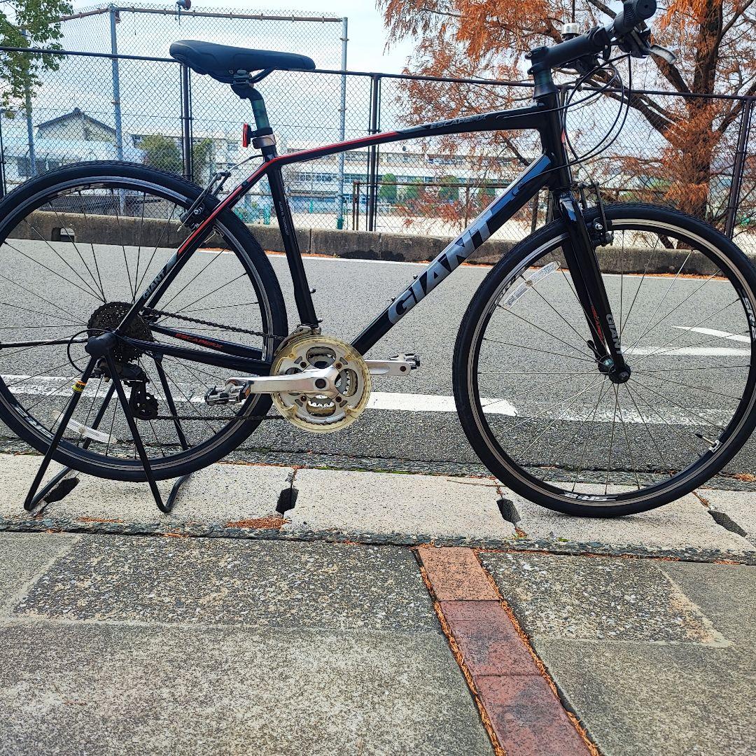 福岡発 整備済 GIANT エスケープ RX ブラック ジャイアント 新品パーツ