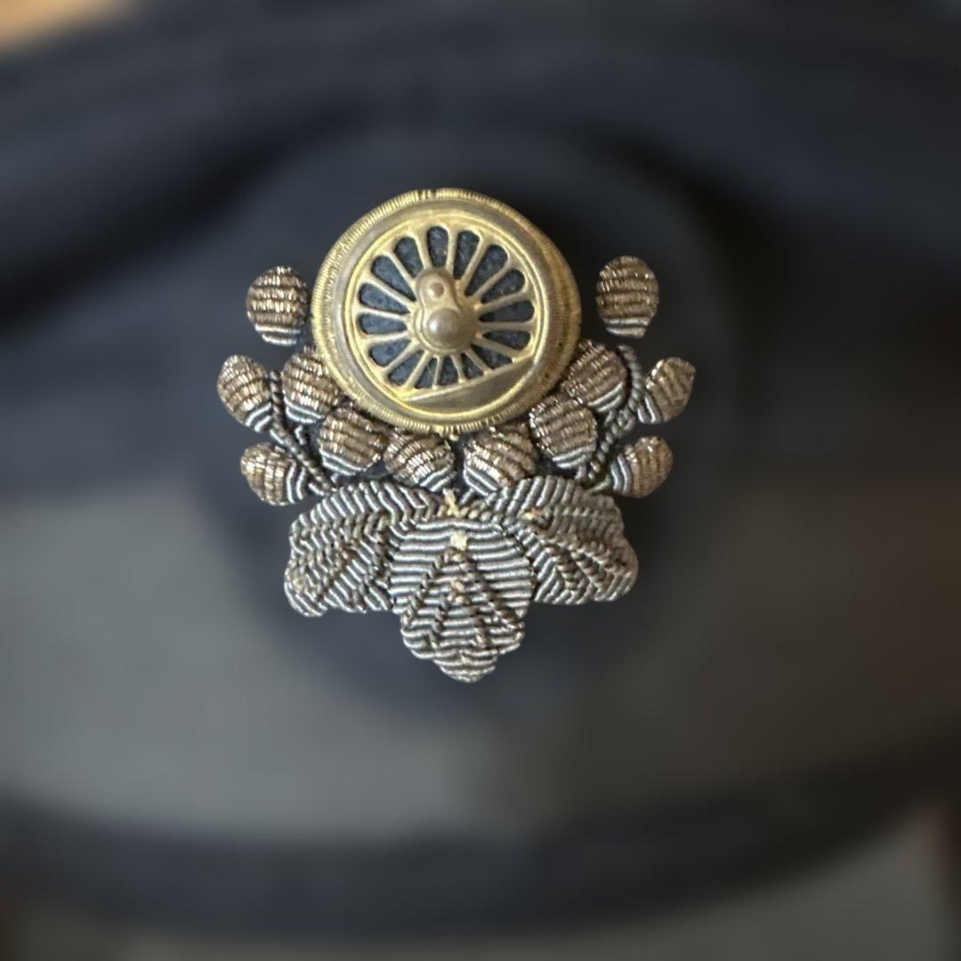 国鉄 制帽 鉄道 制服帽 動輪マーク 桐紋 昭和レトロ 鉄道グッズ