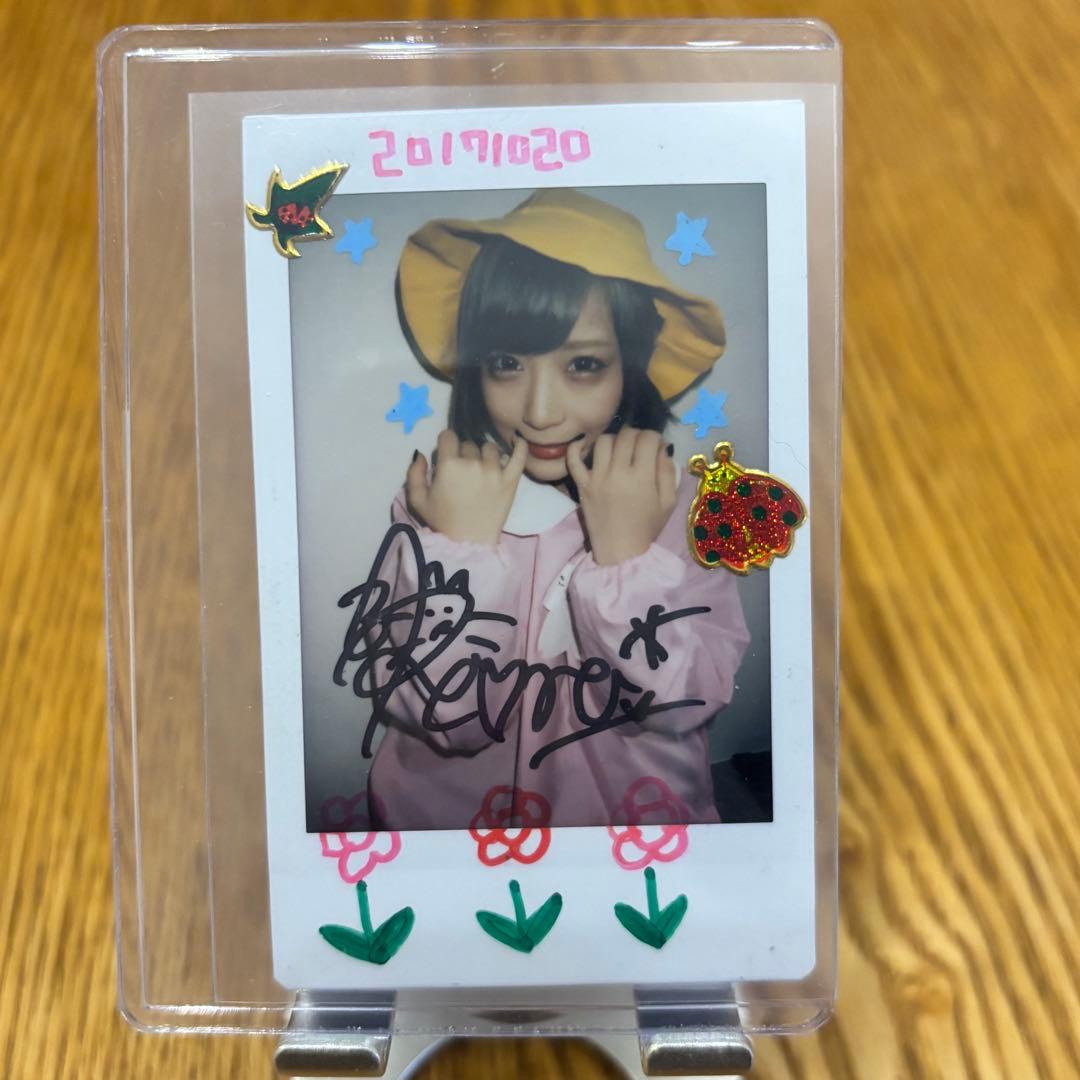 ★ReoNa デビュー前チェキ　当時の直筆サイン入り⑩★