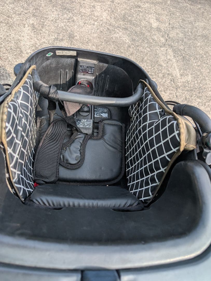 パナソニック電動アシスト自転車 BE-ELMD033グリーン前後チャイルドシート