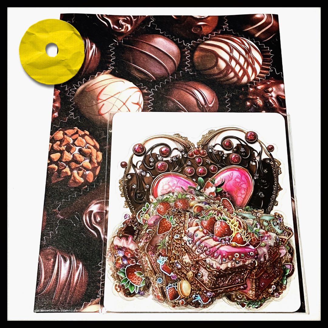 【O】Sweet Chest♡PETステッカー54枚＋α♡コラージュ素材