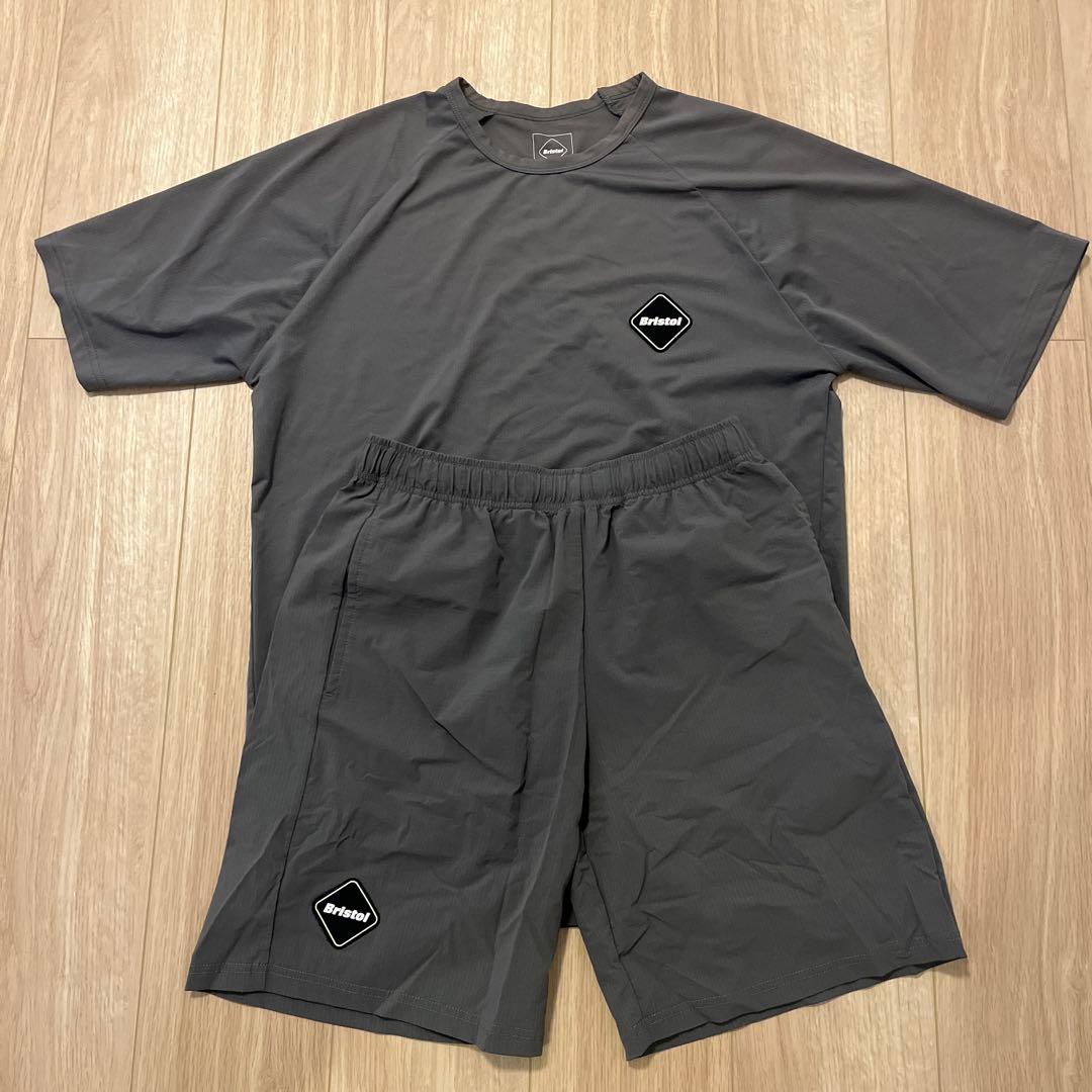 名*し様 F.C.R.B グレー ウエア　上下S