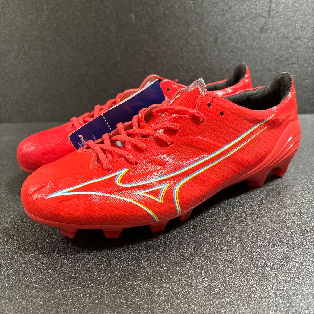 未使用品 ミズノ ALPHA アルファ ジャパン サッカースパイク 25.0cm