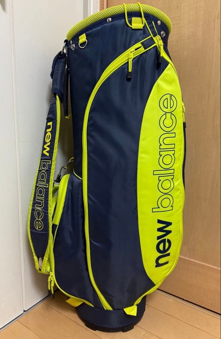 美品★ニューバランス★キャディバッグ★ゴルフ★newbalance★ゴルフバッグ