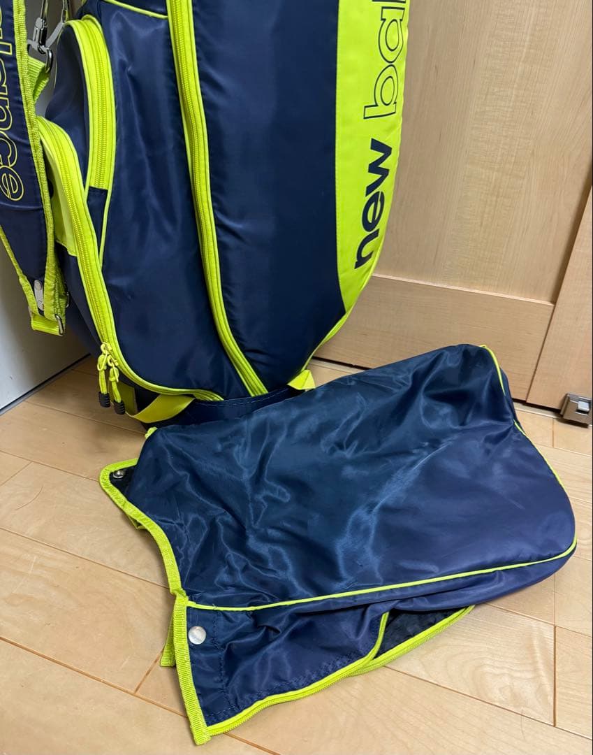 美品★ニューバランス★キャディバッグ★ゴルフ★newbalance★ゴルフバッグ