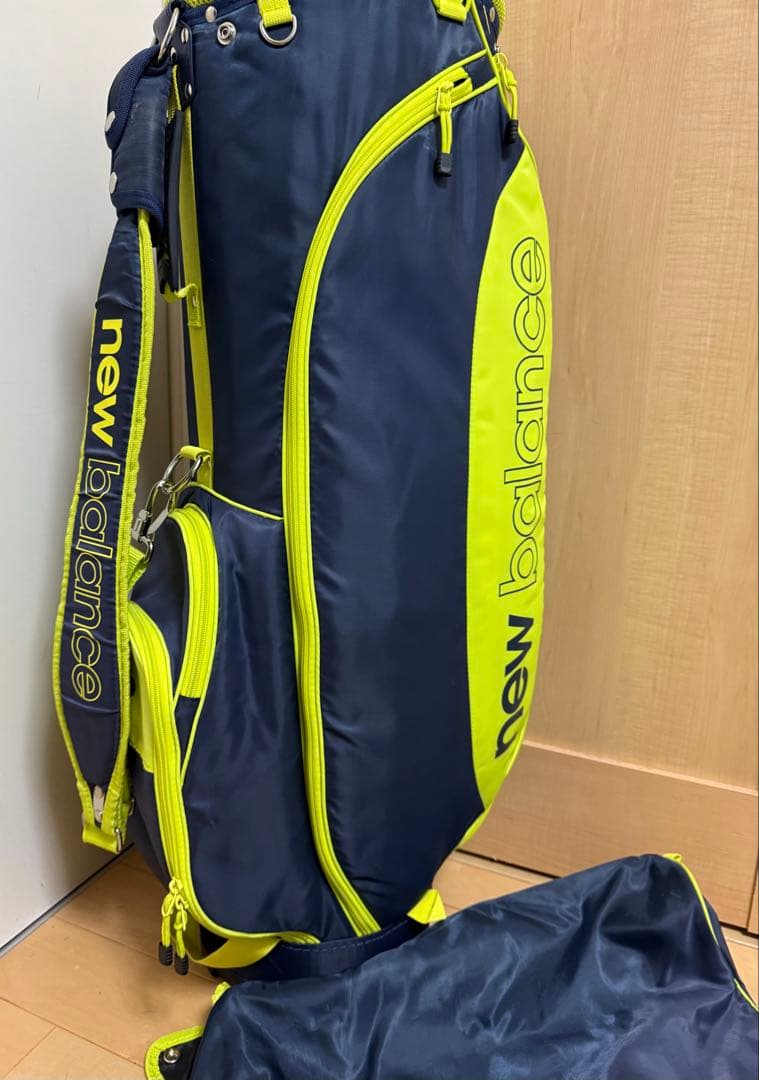 美品★ニューバランス★キャディバッグ★ゴルフ★newbalance★ゴルフバッグ