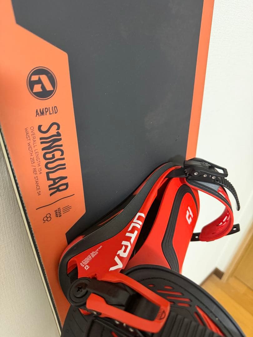 美品 AMPLID SINGULAR 154cm UNION ultra セット