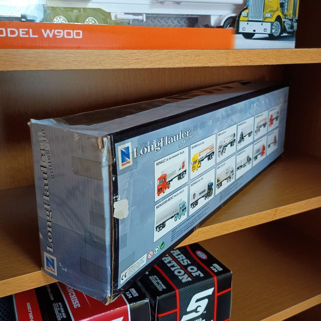 ピータービルト 379コンボイトレーラー ミニカー ケンワース 1/32 当時物