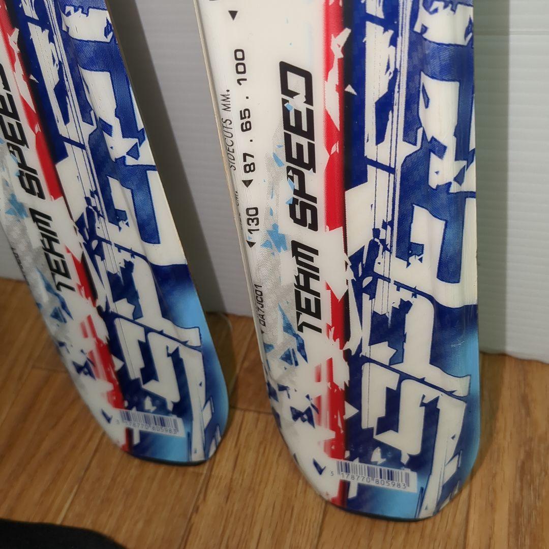 ディナスター　TEAM SPEED 130cm ストック　ケース付　ジュニア用