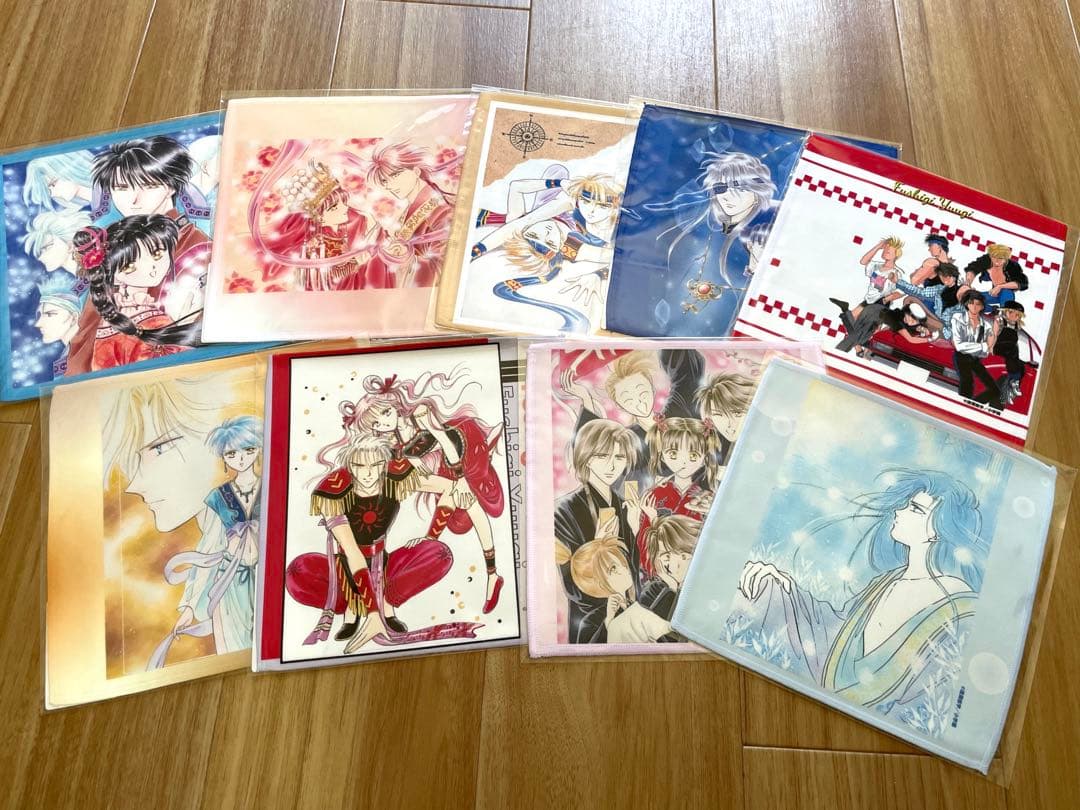 【新品、未使用】ふしぎ遊戯　dmmスクラッチ　ハンカチ　9枚セット