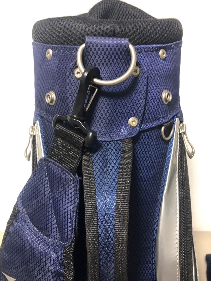 【送料込み】美品　MIZUNO ミズノ キャディバッグ ゴルフバッグ　軽量型