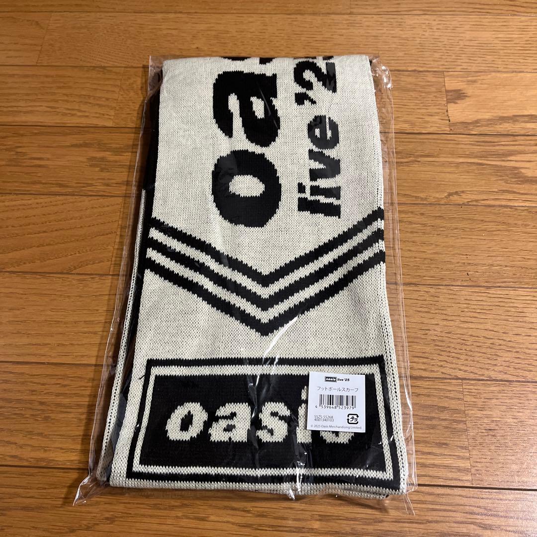 oasis live '25 フットボールスカーフ