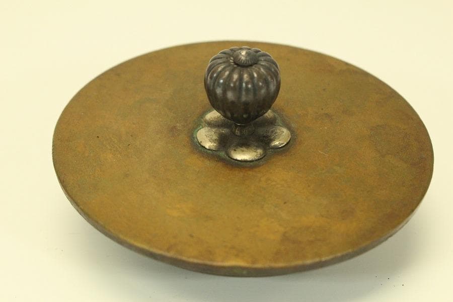 金寿堂 雨宮宗 造 銀摘 持ち手 銀象嵌 萬歳 鳳凰紋 鉄瓶(LC913)