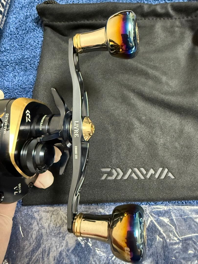 ピ*ノ様 【美品】ダイワ21ソルティガic 100H-DH＋リブレCRANK12