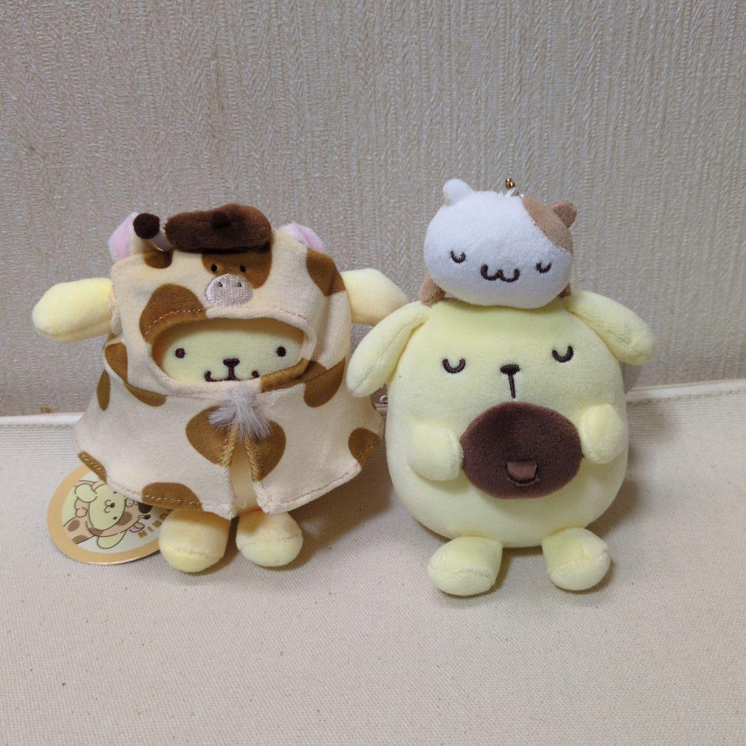 サンリオ　ポムポムプリンむにゅぐるみ