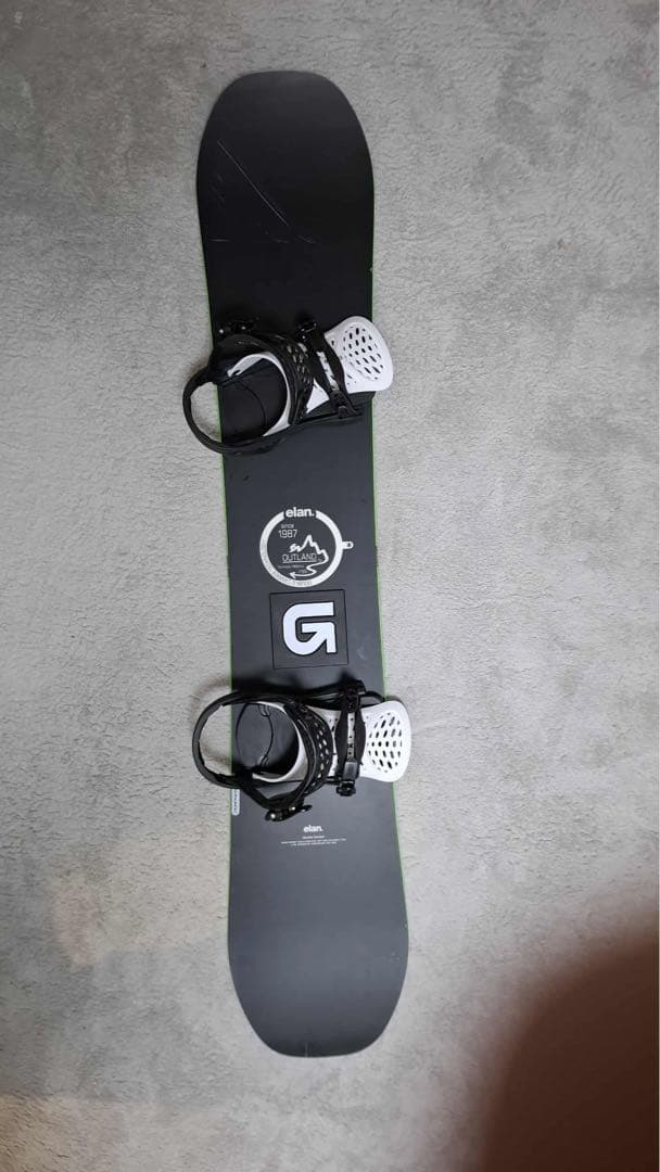 エラン スノーボード +PR flux ビンディング