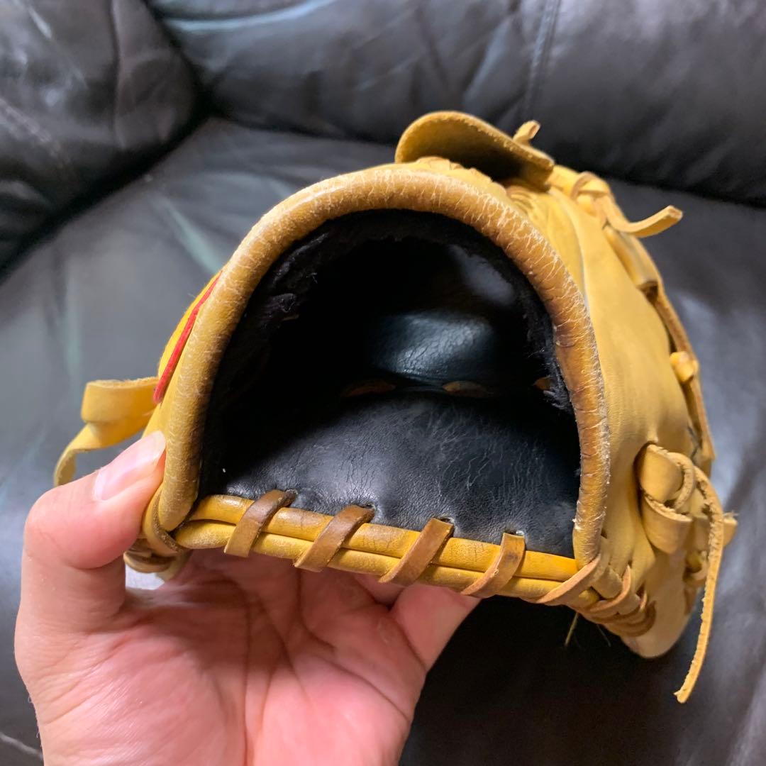 Nike 軟式グローブ Signature Model イエロー　松坂モデル