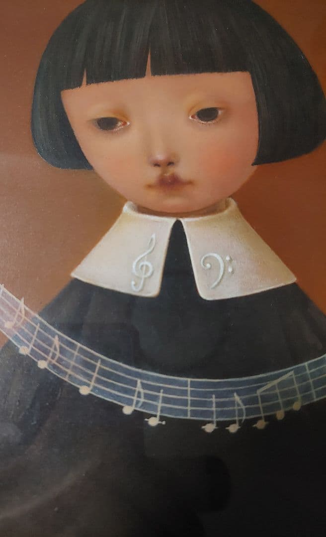 深瀬優子様　絵画作品「のばら」